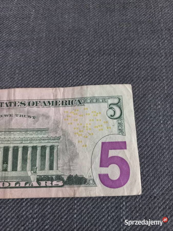 USA pięć dolarów 2006 r Warszawa sprzedam