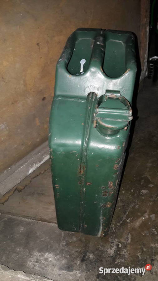 Kanister metalowy blaszany 20l Głuchołazy