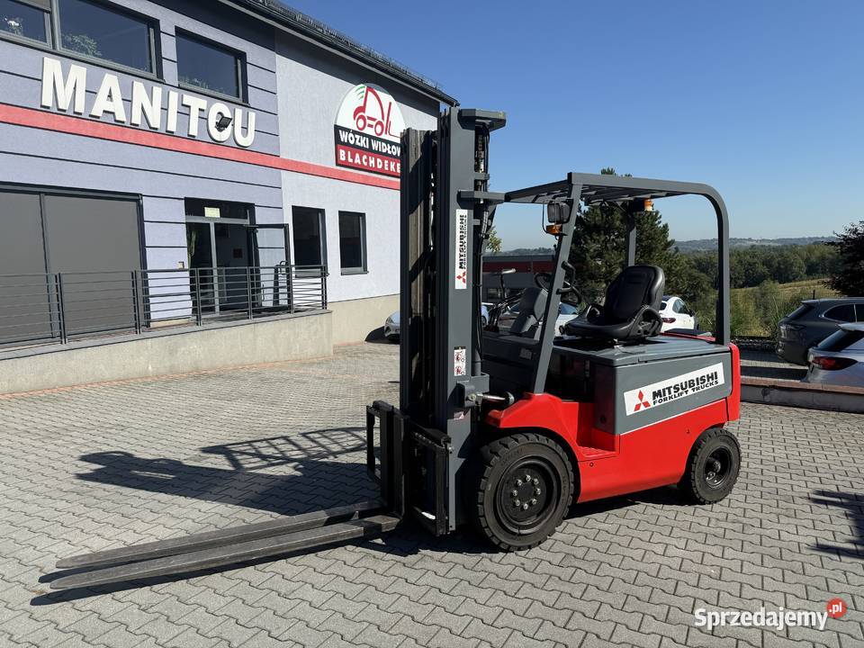 Elektryczny wózek widłowy Mitsubishi FB30PN małopolskie Mogilany sprzedam