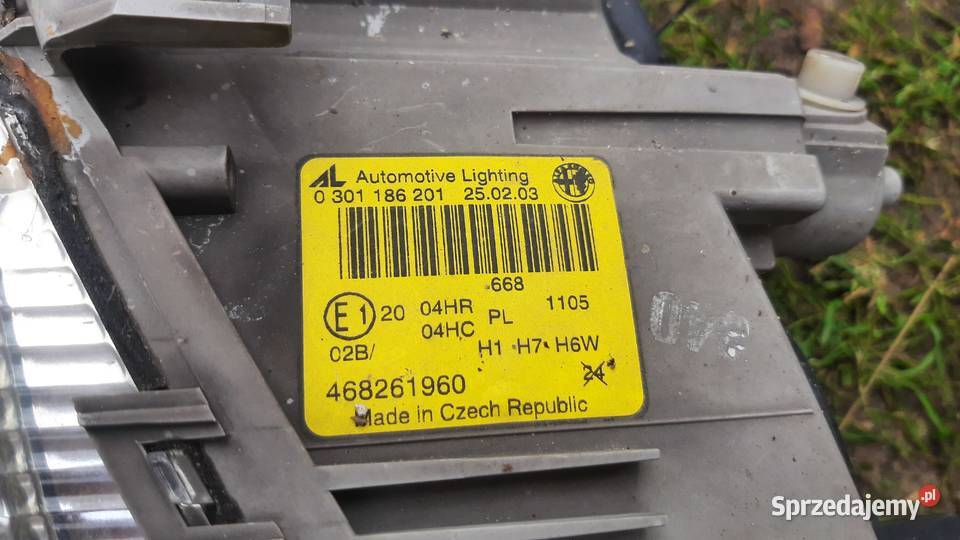 lampa przednia lewa Alfa Romeo 147 lewy przód Dębno sprzedam