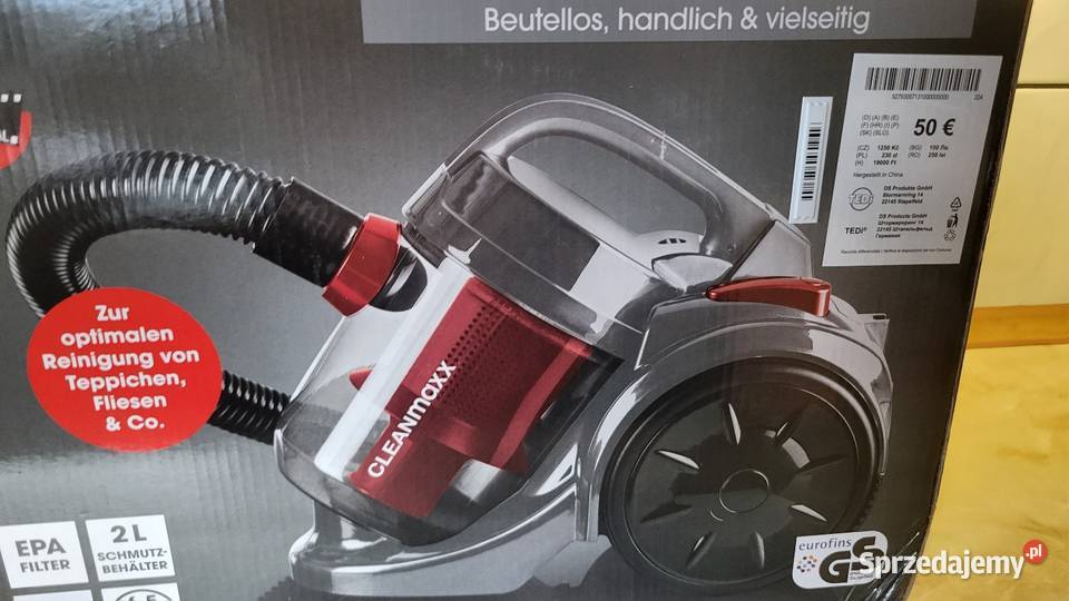 Nowy odkurzacz Firmy Cleanmaxx Luboń