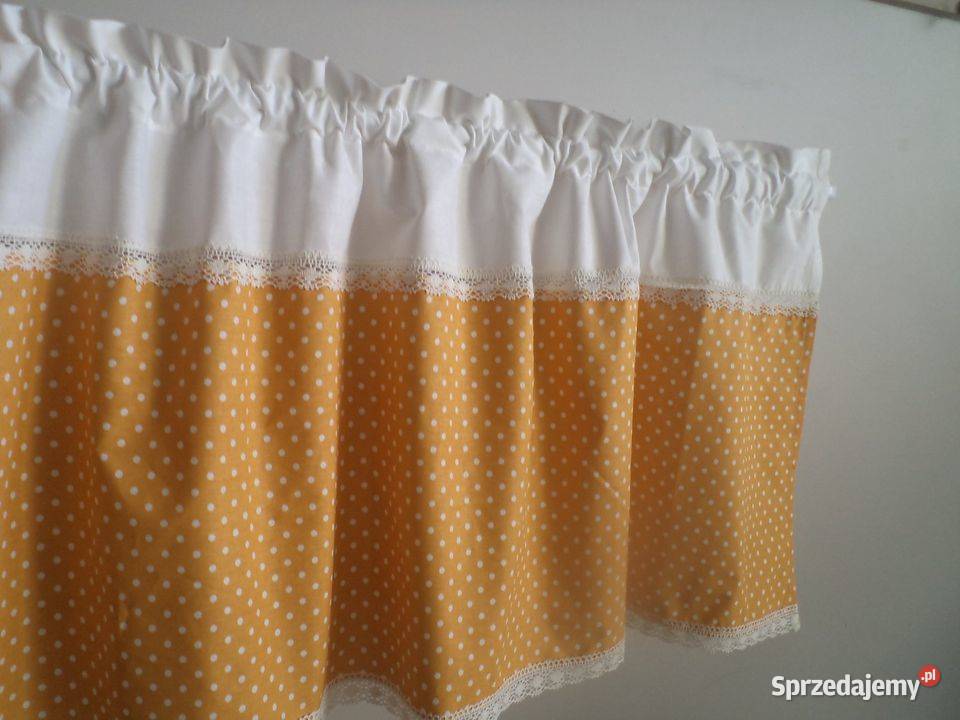 firanki zazdrostki lambrekiny komplety na okno Włocławek