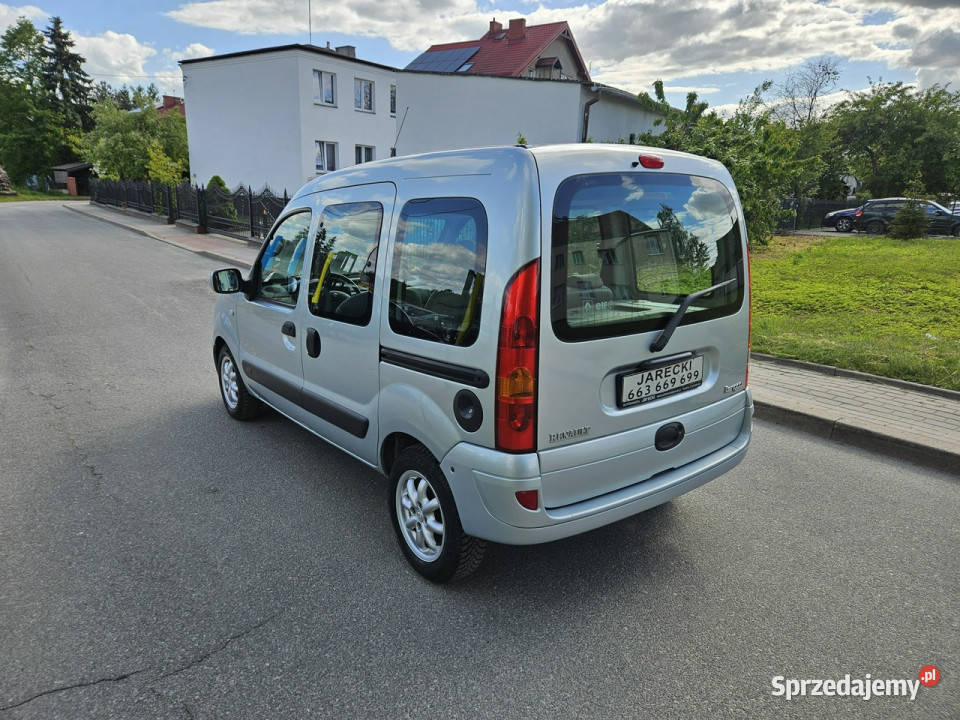 Renault Kangoo Opłacony Zdrowy Zadbany Rok produkcji 2005 warmińsko-mazurskie Kisielice