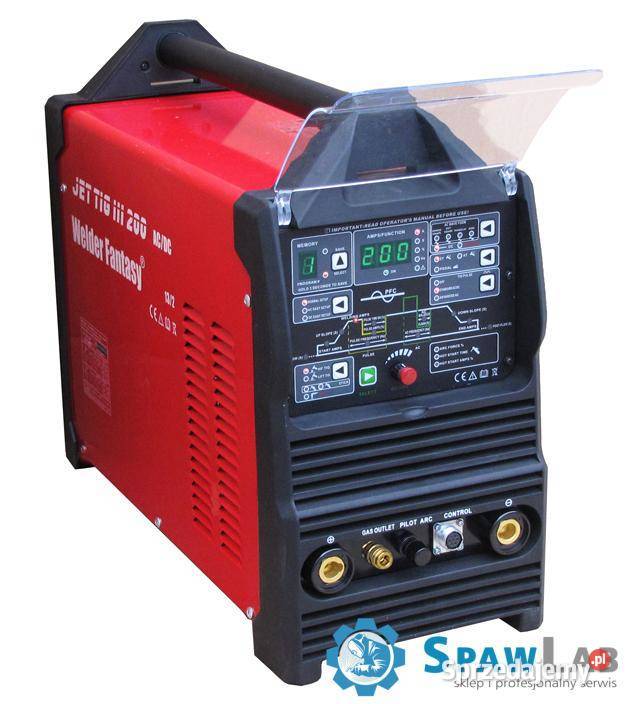 Welder Fantasy JET TIG III ACDC 200 3w1 IGBT PFC Krotoszyn