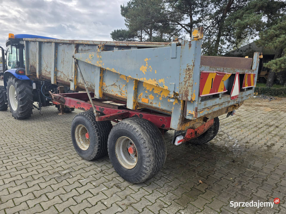 Przyczepa wywrotka MORE MASKINER T041k 10 ton Przyczepy rolnicze warmińsko-mazurskie