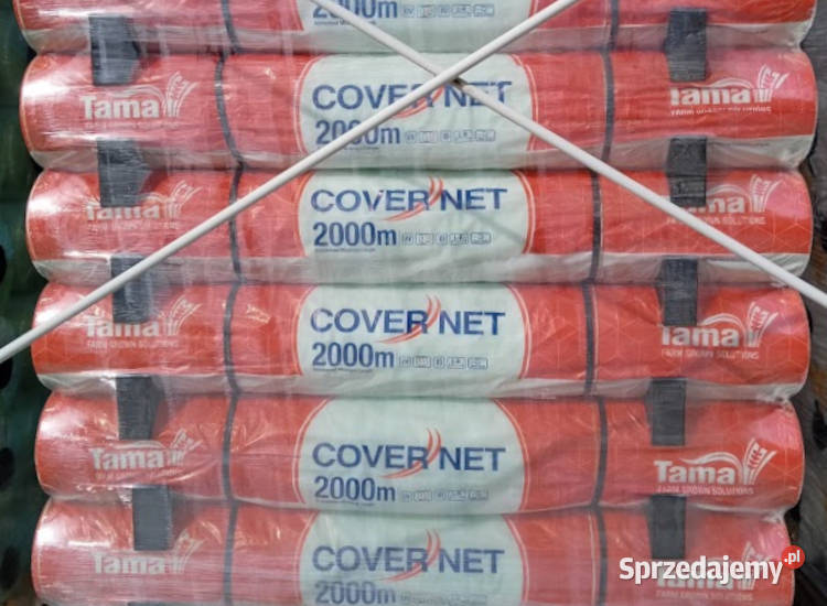 Siatka Tama CoverNet 2000m do pras rolniczych Pozostałe Leszno