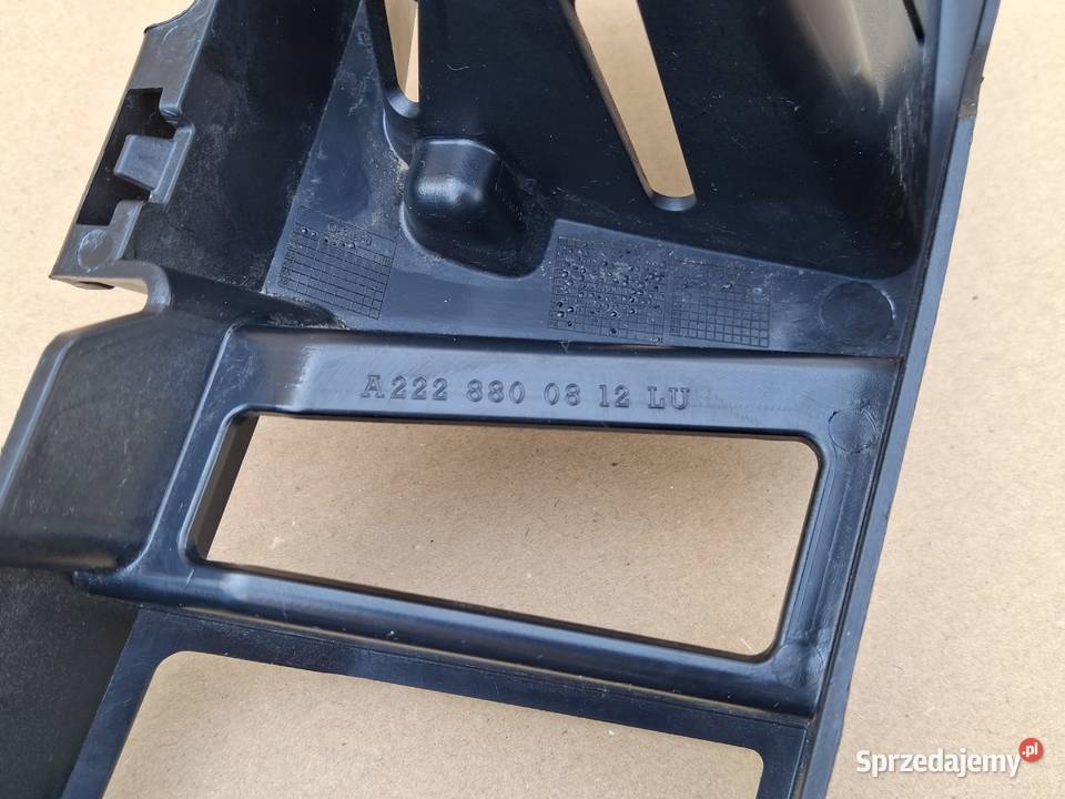MERCEDES SKLASA W222 ŚLIZG ZDERZAKA PRAWY TYŁ Bieleń