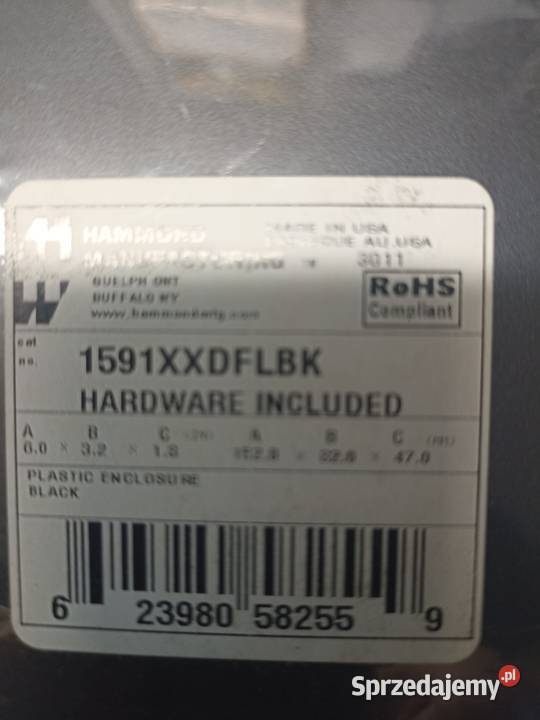 Obudowy Hammond różne wymiary Warszawa