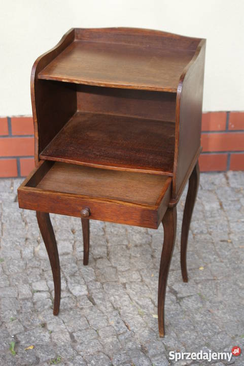 Drewniana komódka szafeczka stolik nocny styl 30cm mazowieckie