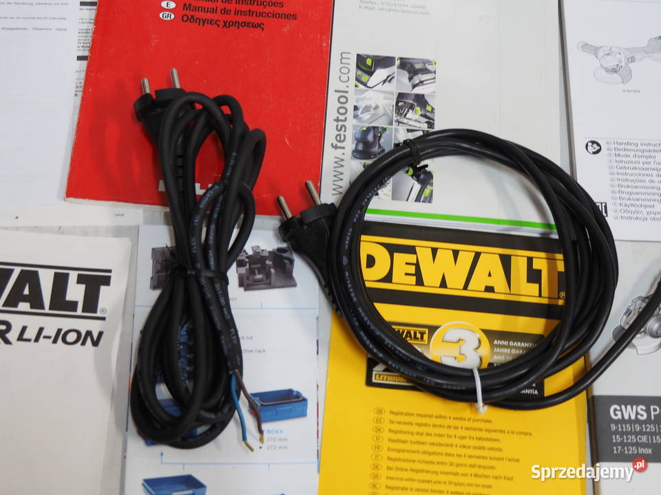 Kabel zasilający MILWAUKEE BOSCH HILTI wurth mazowieckie Baszkówka sprzedam
