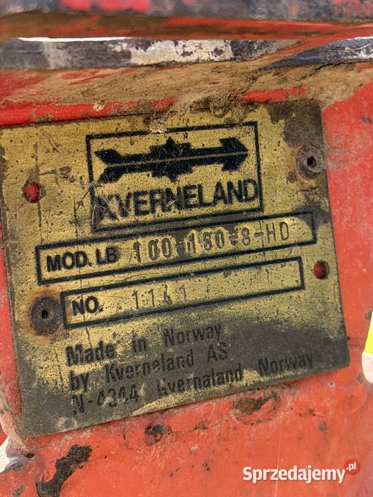 Kverneland LB 100 Vario 4skibowy Kverneland Rudnik