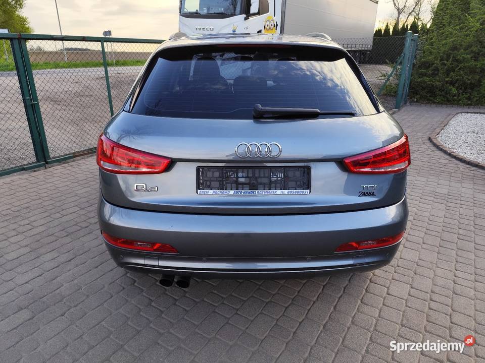 Audi Q3 20 TDi z Niemiec Szklany dach poduszka powietrzna Śrem
