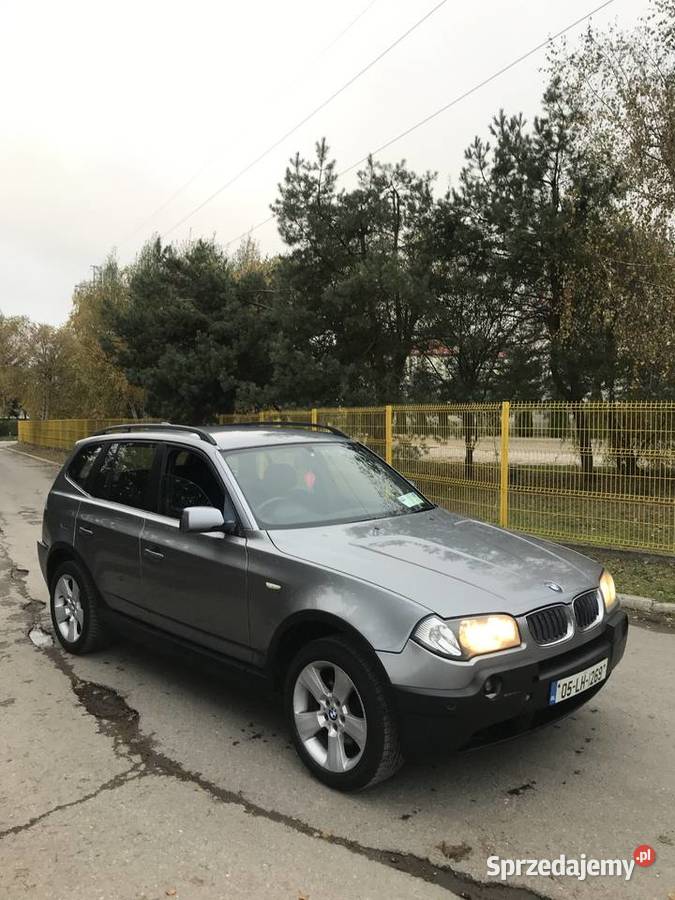 Bmw x3 20 D 2005 anglik wersja angielska Rok produkcji 2005