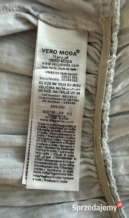 Sukienka letnia ramiączko Vero Moda rM Łódź