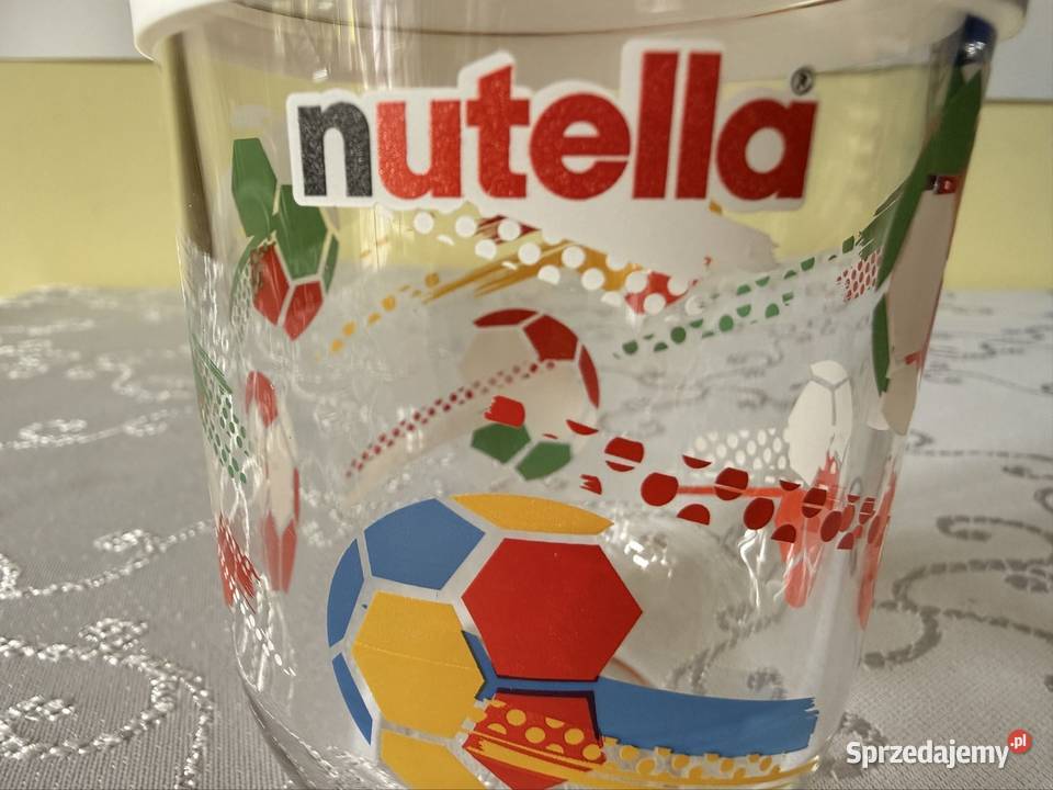 Kolekcjonerski Słoik Nutella Piłka Nożna 200 ml Czerwionka-Leszczyny