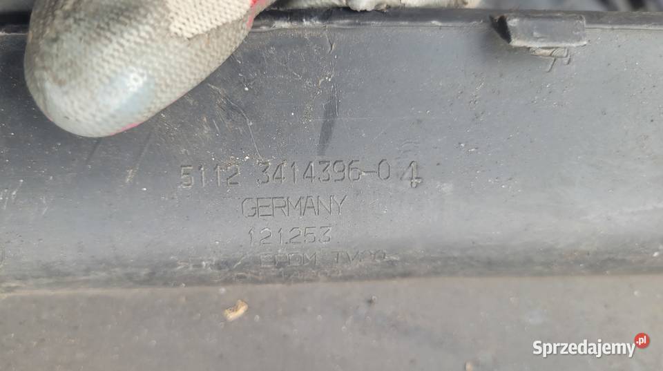 BMW X3 E83 M PAKIET SPOILER ZDERZAKA TYŁ osobowe śląskie Ruda Śląska