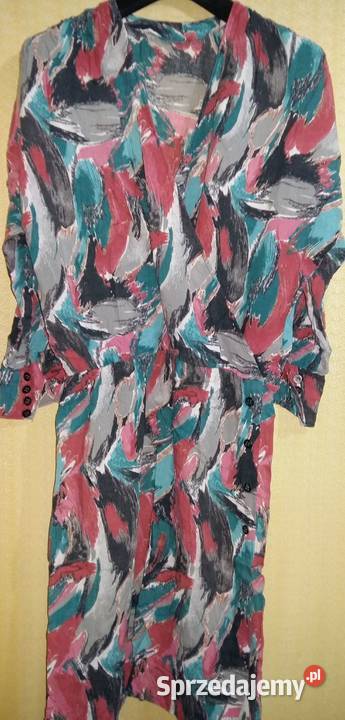 Sukienka kolorowa MCienka bawełna czarny Łódź