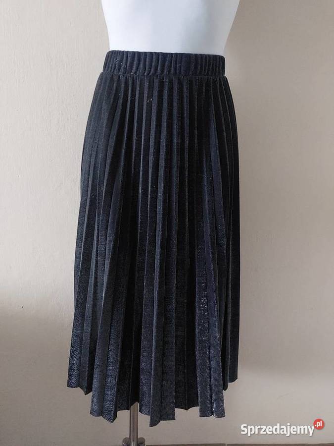 Spodnica midi że srebrna nitka marki Reserved Kobyłka