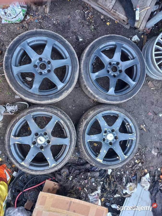 Felgi aluminiowe AEZ 17 5x120 opony letnie BMW śląskie