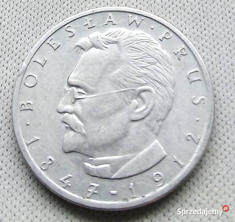 POLSKA10 1981 rCuNi BOLESŁAW PRUS RZADKI mazowieckie Legionowo sprzedam