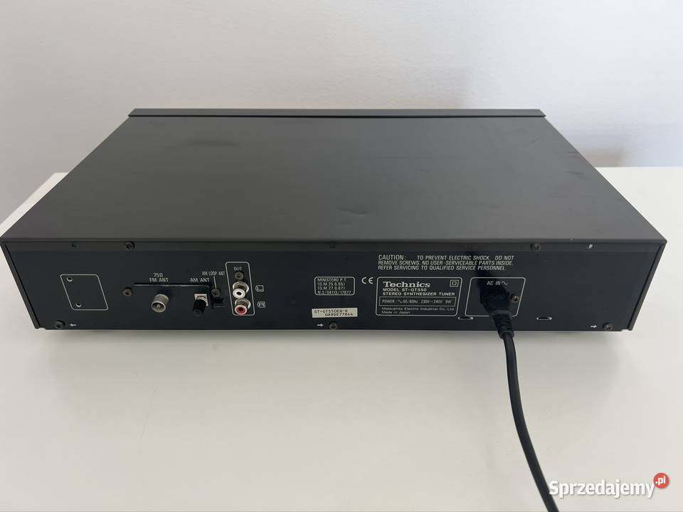 Technics STGT550 tuner stereo FMAM z RDS Warszawa