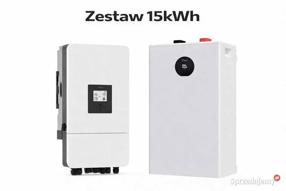 Zestaw Magazyn Inwerter LV 15 kW 16 kWh sprzedam