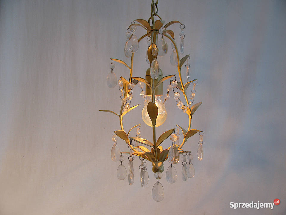 Lampa wisząca kryształki sprzedam