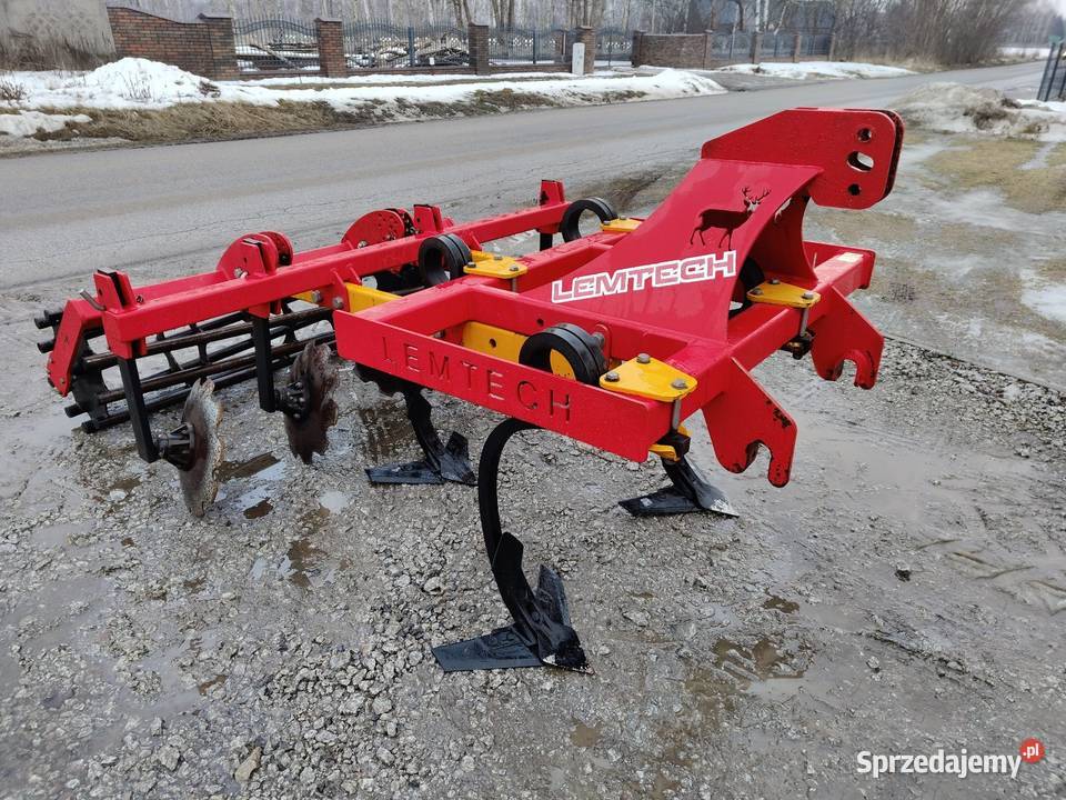 Agregat ścierniskowy Gruber Lemtech wał rurowy Brzeziny