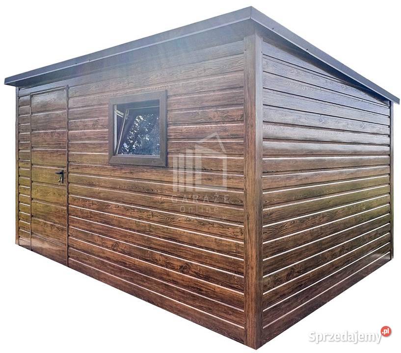 Schowek domek 4x25m drzwi okno dach ID1072