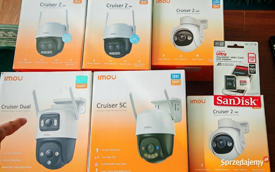 IMOU Kamery WIFILAN zewnętrze i wewnętrzne Szczecin