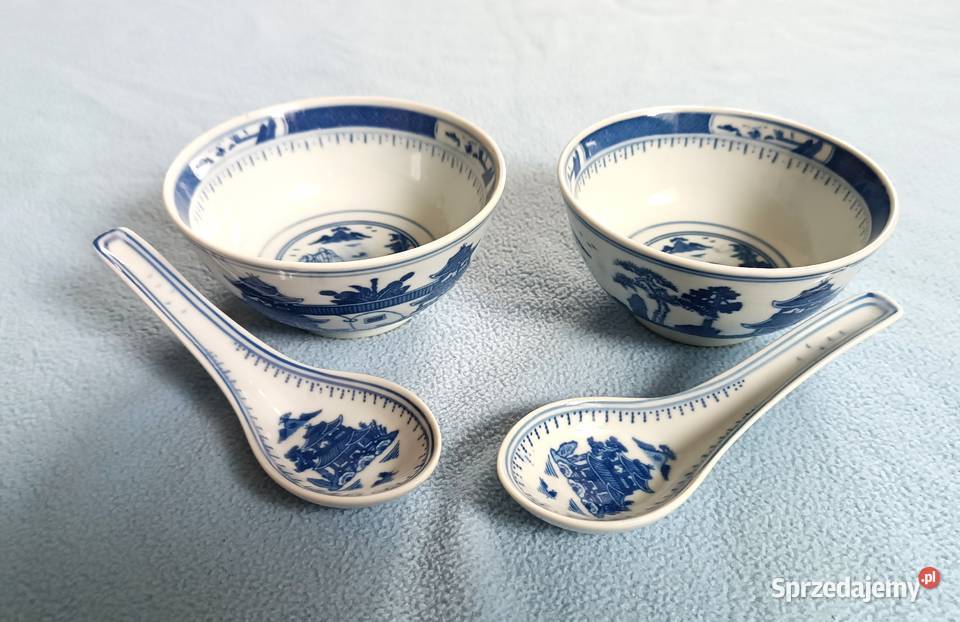 Miseczki do potraw azjatyckich z łyżeczkami opolskie Opole