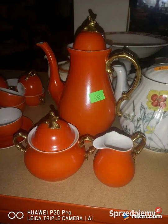 Dzbanek mlecznik cukiernica KPM Porcelana i szkło Gdańsk sprzedam