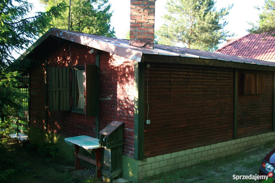 Domek letniskowy drewnianay do przeniesienia mazowieckie Bieniędzice