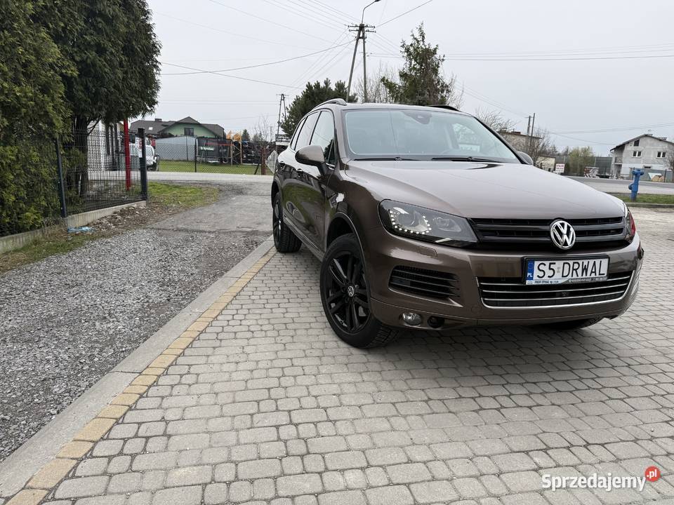 Volkswagen Touareg II 42 TDI V8 PPF Ceramika Hak nieuszkodzony Bielsko-Biała