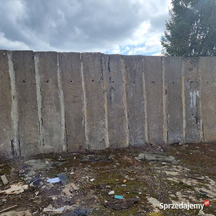 Mury oporowe L zbrojone Elki Grudziądz