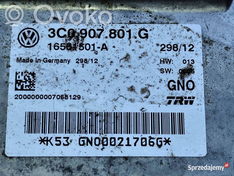 VW PASSAT B6 STEROWNIK MODUŁ HAMULCA RĘCZNEGO sprzedam