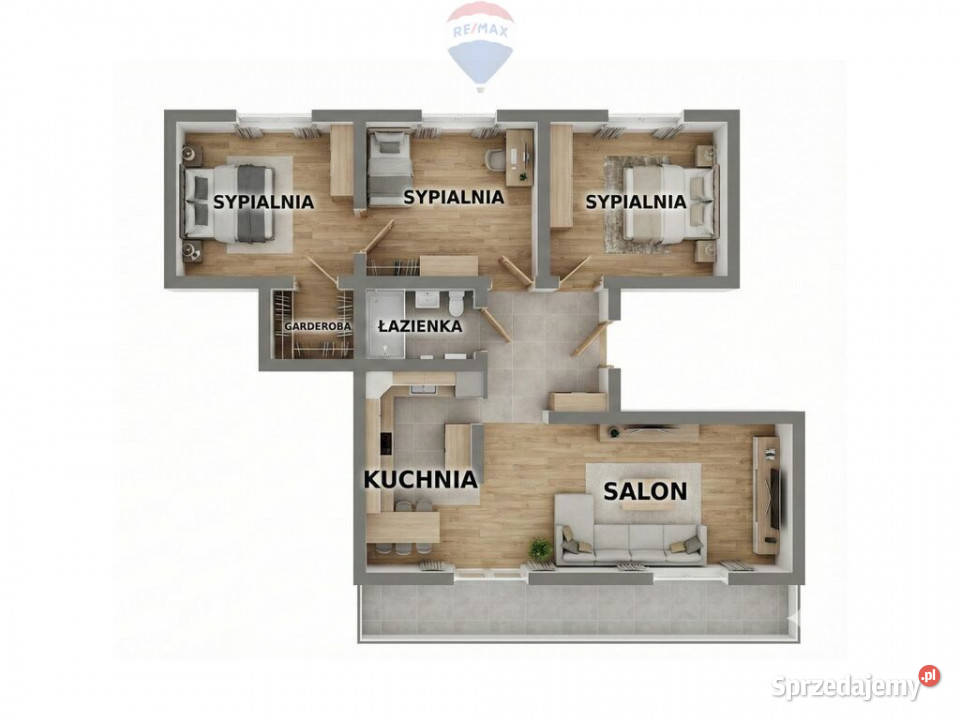 Idealne rodziny M5 z balkonem na 1 piętrze Rybnik sprzedam