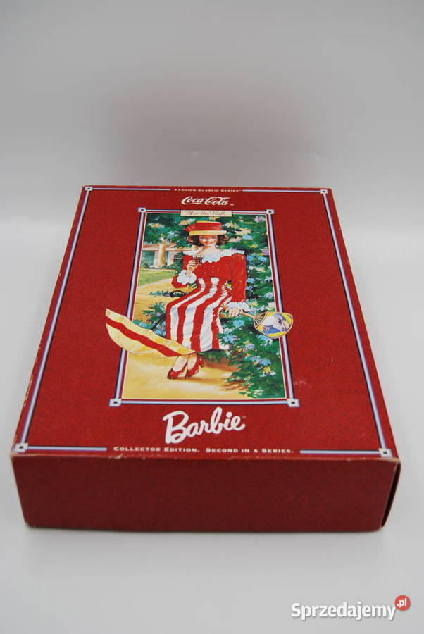 Barbie kolekcjonerska CocaCola 1997 Poznań