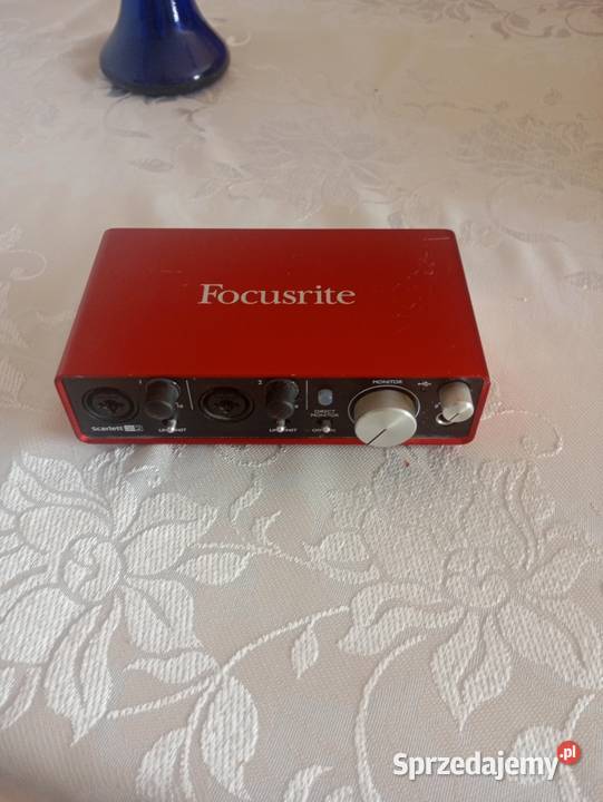 Sprzedam kartę dźwiękową focusrite Scarlett 2i2