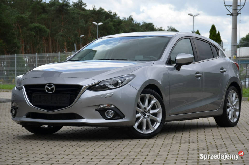 Mazda 3 20i120 GTM Serwis Bose Bixenon Skóra szary Kutno