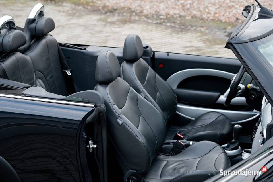Mini Moris Cabrio 16 automat NAVI podgrzewanu asystent parkowania Wrocław sprzedam
