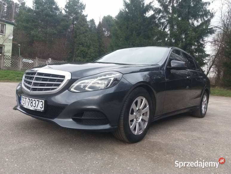 Mercedes E klasa 22 CDI zarejestrowany podgrzewane fotele Starachowice sprzedam