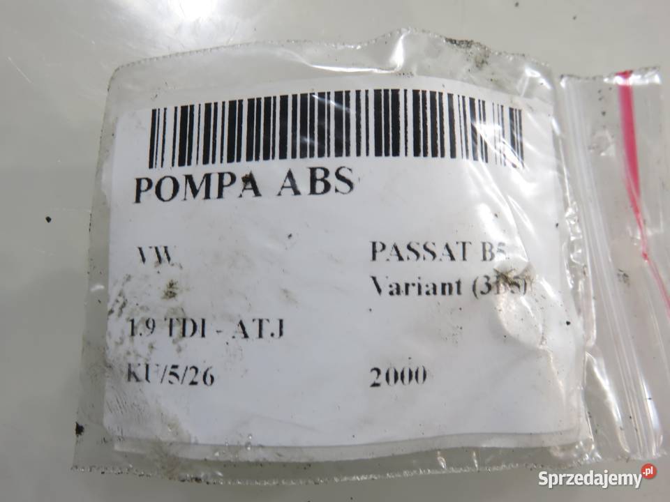 POMPA ABS VW PASSAT B5 3B5 0273004358 osobowe