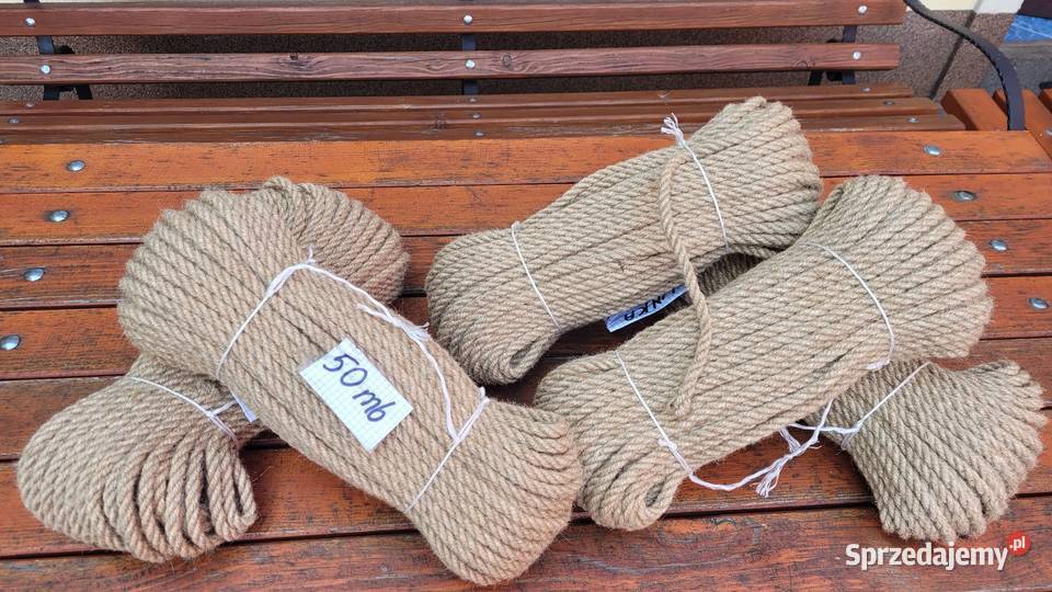 Lina Jutowa na Drapak Kota 50m 10mm sznurek Rzeszotary