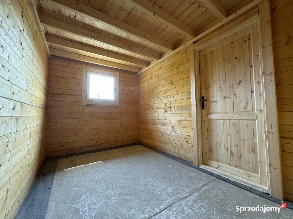 DREWNIANY DOMEK LETNISKOWY PEONIA Z ANTRESOLĄ Rzeszów sprzedam