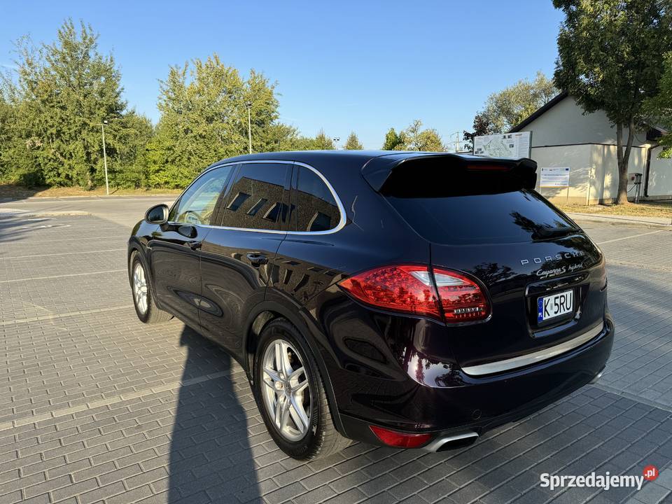 Porsche Cayenne SHybrid niski przebieg hybryda małopolskie Modlniczka