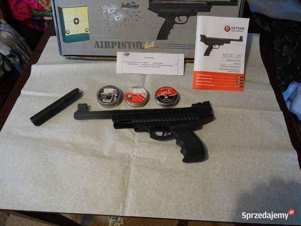 Wiatrówka sprężynowa pistolet kal 55 mm Hatsan sprzedam