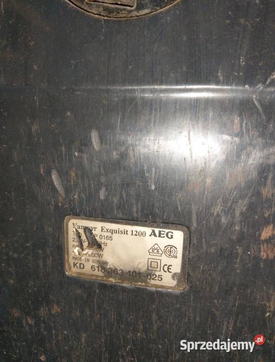 Odkurzacz workowy AEG 1200 Vampyr sprawny Kołobrzeg