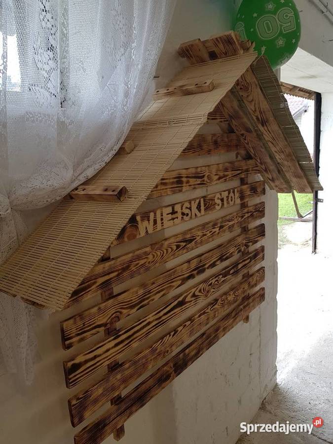 Wiejski Stół imitacja naścienna Mińsk Mazowiecki