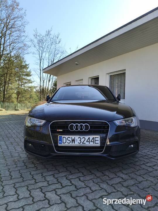Audi A 5 Sportback sline 2000cm3 dolnośląskie Świdnica